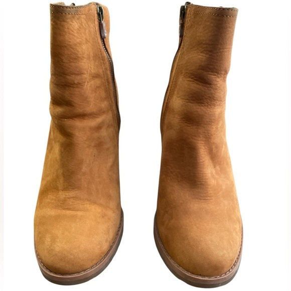 Timberland Earthkeepers Stratham Heights Tan Waterproof Ankle Boots Womens 9W - Picture 3 of 7